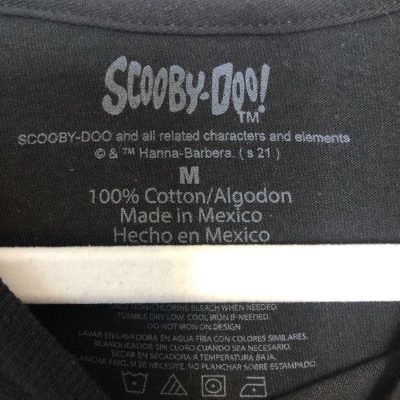 3/$25 🙌🏼 Scooby-Doo Graphic Tee Black Medium - Picture 3 of 4